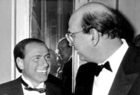 Berlusconi insieme Craxi