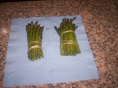 Legatura degli asparagi